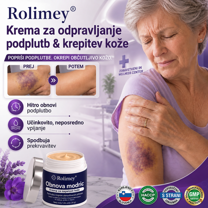 🏆100K+ PRODAJ 💁‍♀️ – Rolimey® Krema za obnovo modric in krepitev kože
