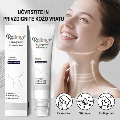 🤍Rolimey® Collagen Fullerene Cream, Rolimey kolagenska krema s kolagenskimi peptidi, nova krema za učvrstitev in lifting 2026 za ohlapno kožo, gube in napenjanje kože, primerna za vse tipe kože