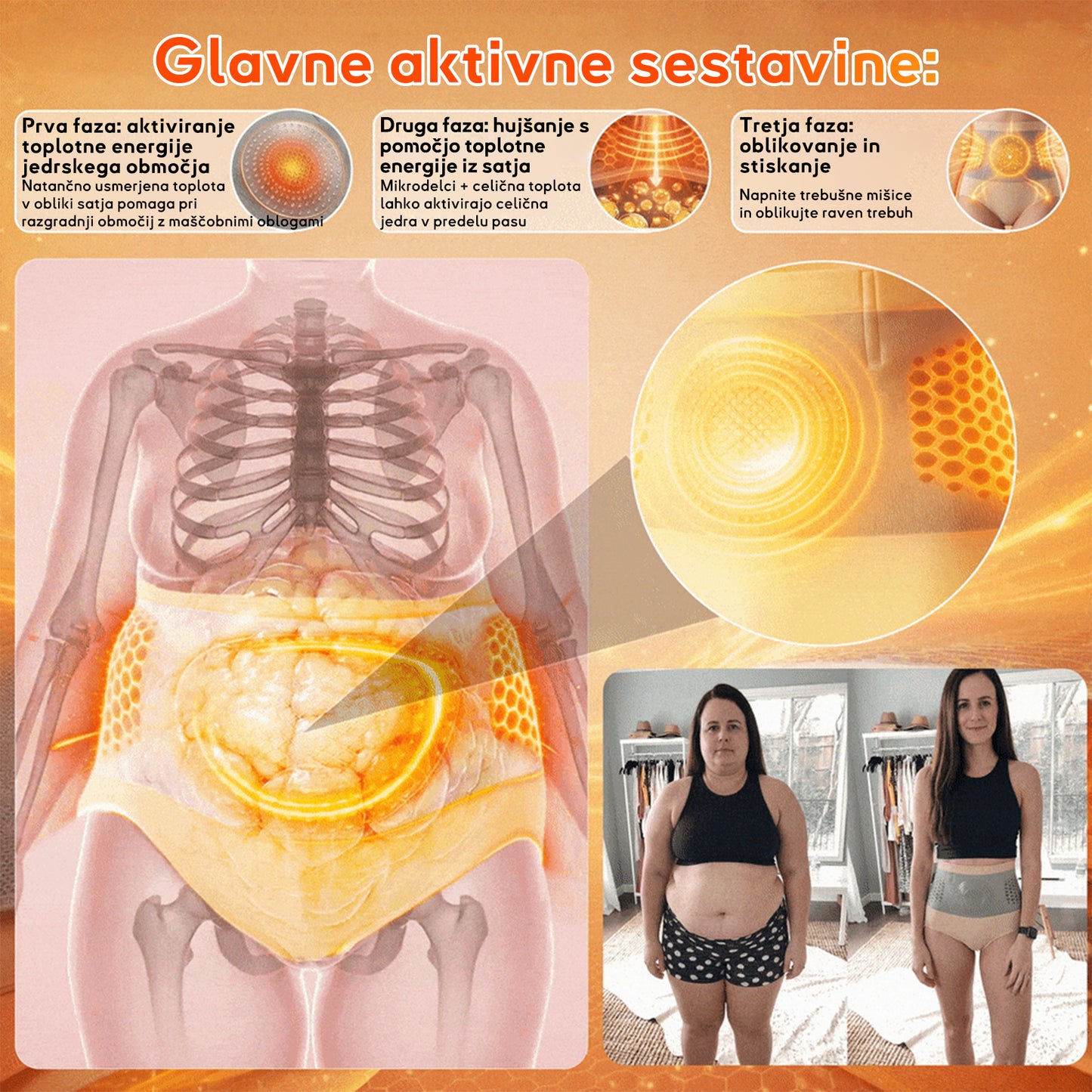 🍈Tienda oficial de la marca | 🥬GFOUK® 2026 MORINGA Y BERBERINA 4 EN 1 ESCULTURA DE MICRO-PARTÍCULAS Y PANTALONES CORTOS QUEMAGRASAS✅