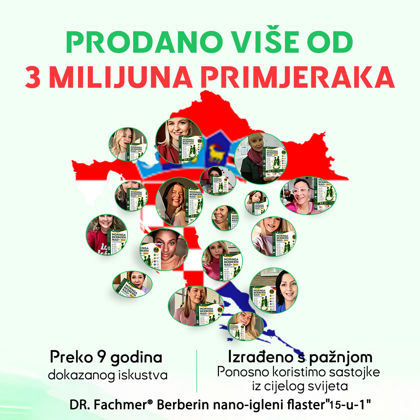 👍DR.Fachmer® Moringa Berberine NAD+ 15-v-1 obliž z nano-mikroiglami | Nova generacija nege telesa z napredno nano formulo👍