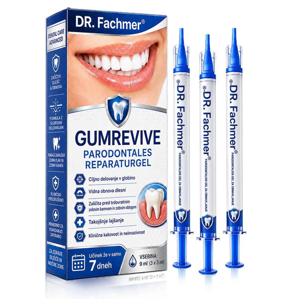 🇸🇮 DR. Fachmer® 🤍 GumRevive parodontalni obnovitveni gel 🤍