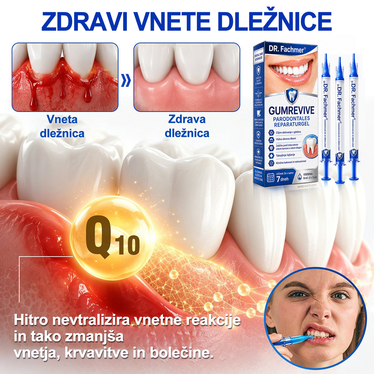 🇸🇮 DR. Fachmer® 🤍 GumRevive parodontalni obnovitveni gel 🤍