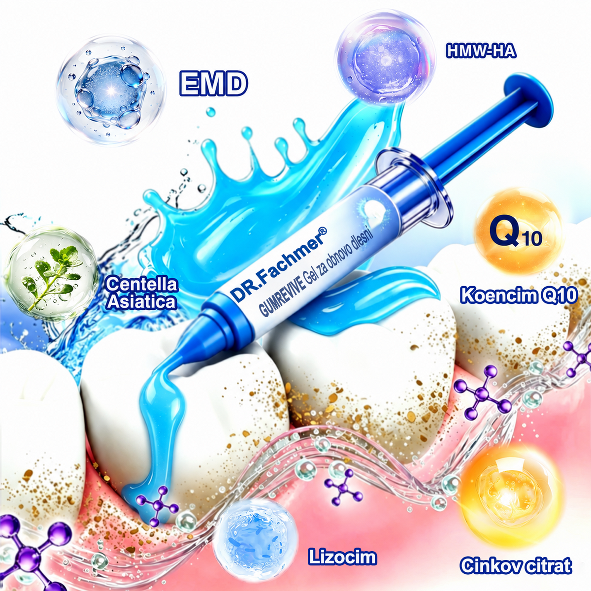 🇸🇮 DR. Fachmer® 🤍 GumRevive parodontalni obnovitveni gel 🤍