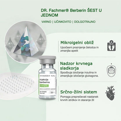💎DR.Fachmer® Moringa Berberine NAD+ 15-v-1 obliž z nano-mikroiglami | Nova generacija nege telesa z napredno nano formulo
