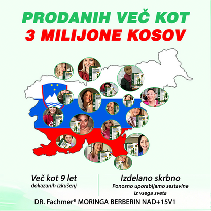 💎DR.Fachmer® Moringa Berberine NAD+ 15-v-1 obliž z nano-mikroiglami | Nova generacija nege telesa z napredno nano formulo