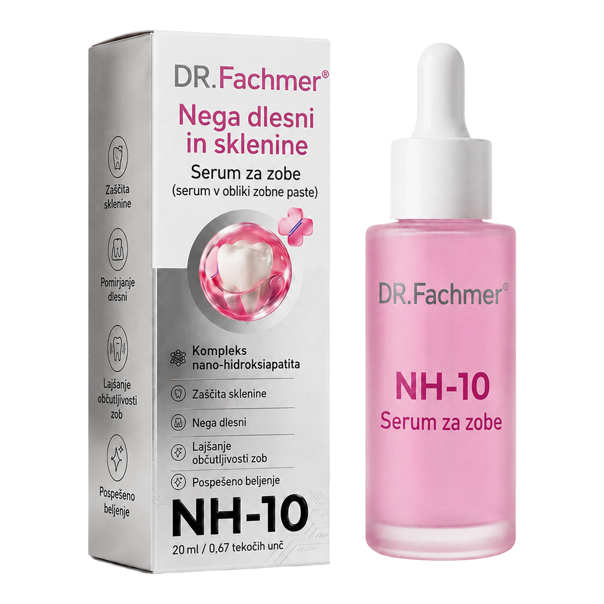 💖DR.Fachmer® Thismile NH-10 zobna pasta-serum za zobno sklenino in dlesni – napredna terapija 💖