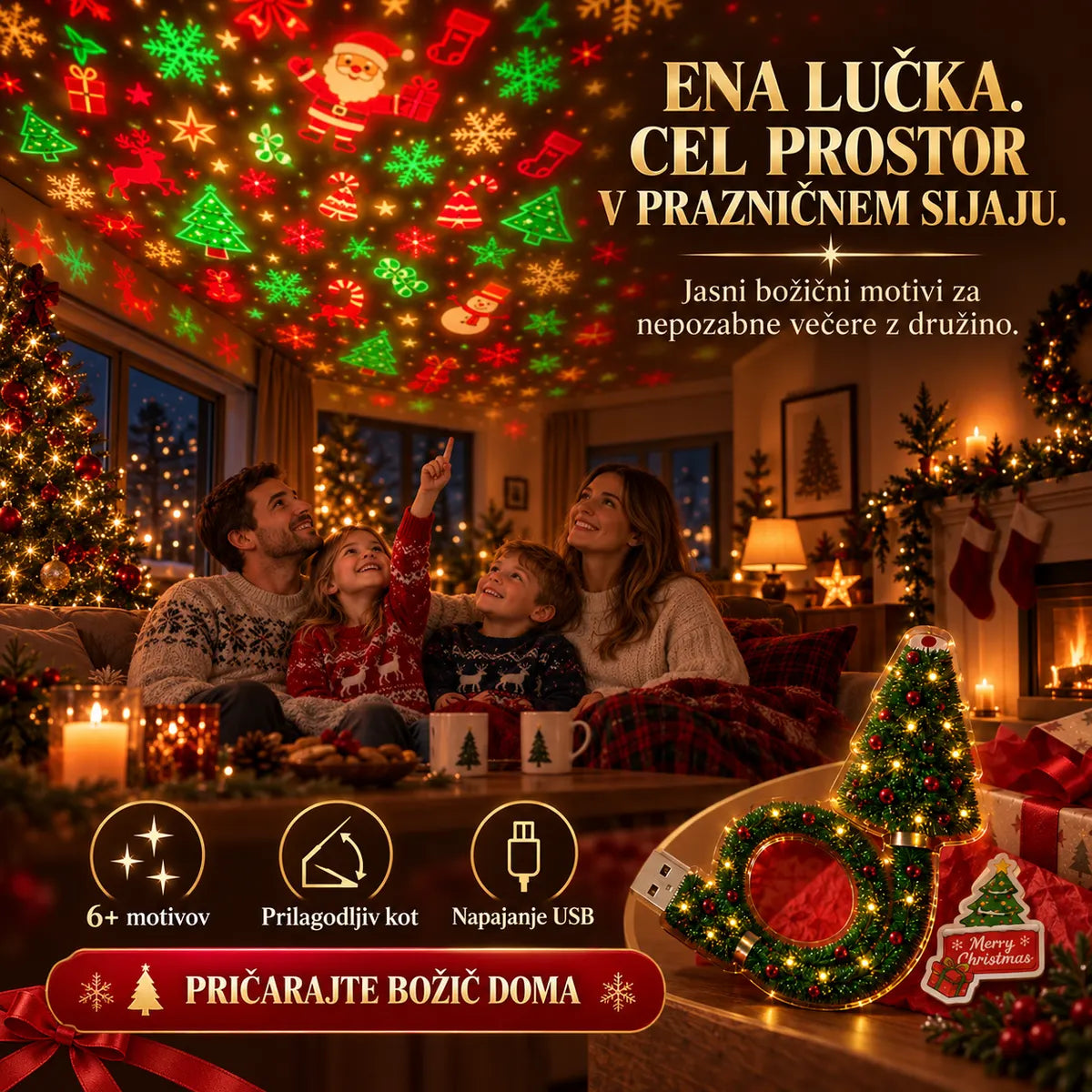 DARILO, KI PRIŽGE PRAZNIČNO ČAROBNOST