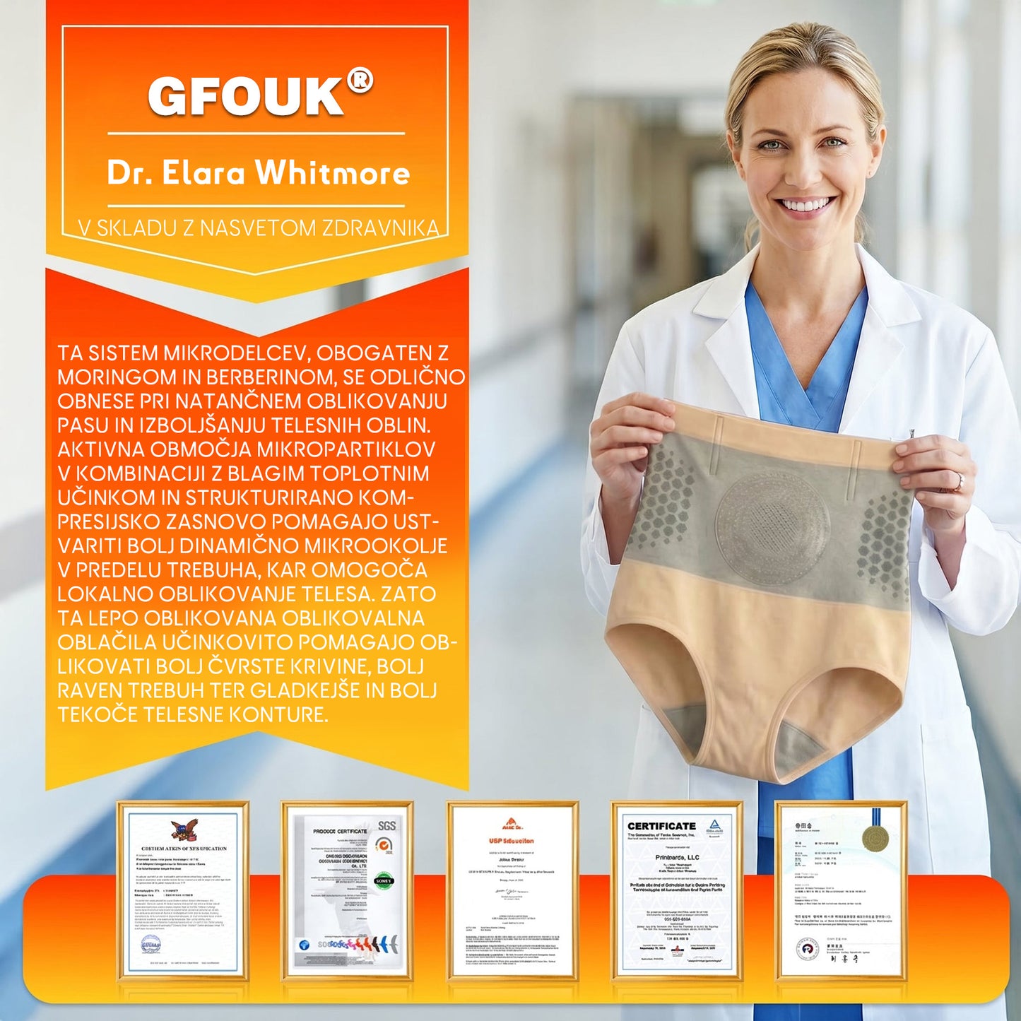 🍈Tienda oficial de la marca | 🥬GFOUK® 2026 MORINGA Y BERBERINA 4 EN 1 ESCULTURA DE MICRO-PARTÍCULAS Y PANTALONES CORTOS QUEMAGRASAS✅