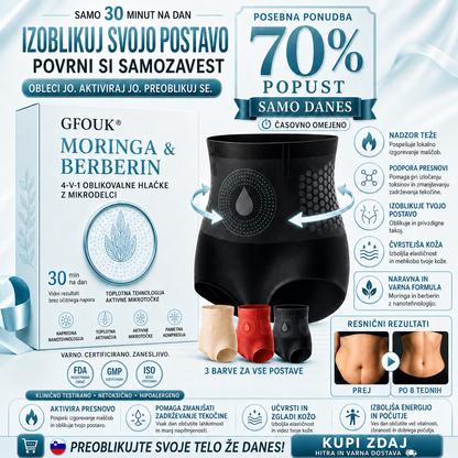❤️‍🔥❤️‍🔥Tienda oficial de la marca | 👩‍⚕️GFOUK® 2026 MORINGA Y BERBERINA 4 EN 1 ESCULTURA DE MICRO-PARTÍCULAS Y PANTALONES CORTOS QUEMAGRASAS
