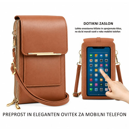 🔥 Zadnje 3 Ure: 50 % POPUST Na Remifa® 2026 Modno Minimalistično Elegantno Žensko Torbico Za Telefon Z Zaslonom Na Dotik