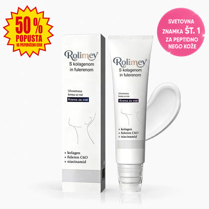 🤍Rolimey® Collagen Fullerene Cream, Rolimey kolagenska krema s kolagenskimi peptidi, nova krema za učvrstitev in lifting 2026 za ohlapno kožo, gube in napenjanje kože, primerna za vse tipe kože