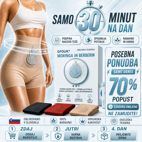 👨‍⚕️Uradna trgovina blagovne znamke | 🍃GFOUK® 2026 MORINGA IN BERBERIN 4 V 1 MIKRODELČNO OBLIKOVANJE TELESA IN KRATKE HLAČE ZA KURJENJE MAŠČOB