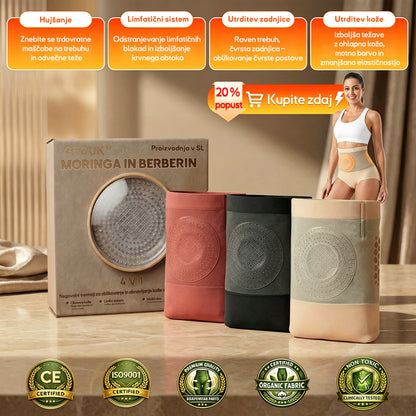 🍈Tienda oficial de la marca | 🥬GFOUK® 2026 MORINGA Y BERBERINA 4 EN 1 ESCULTURA DE MICRO-PARTÍCULAS Y PANTALONES CORTOS QUEMAGRASAS✅