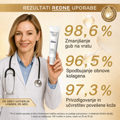 🤍Rolimey® Collagen Fullerene Cream, Rolimey kolagenska krema s kolagenskimi peptidi, nova krema za učvrstitev in lifting 2026 za ohlapno kožo, gube in napenjanje kože, primerna za vse tipe kože