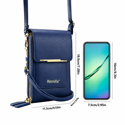 🔥 Zadnje 3 Ure: 50 % POPUST Na Remifa® 2026 Modno Minimalistično Elegantno Žensko Torbico Za Telefon Z Zaslonom Na Dotik