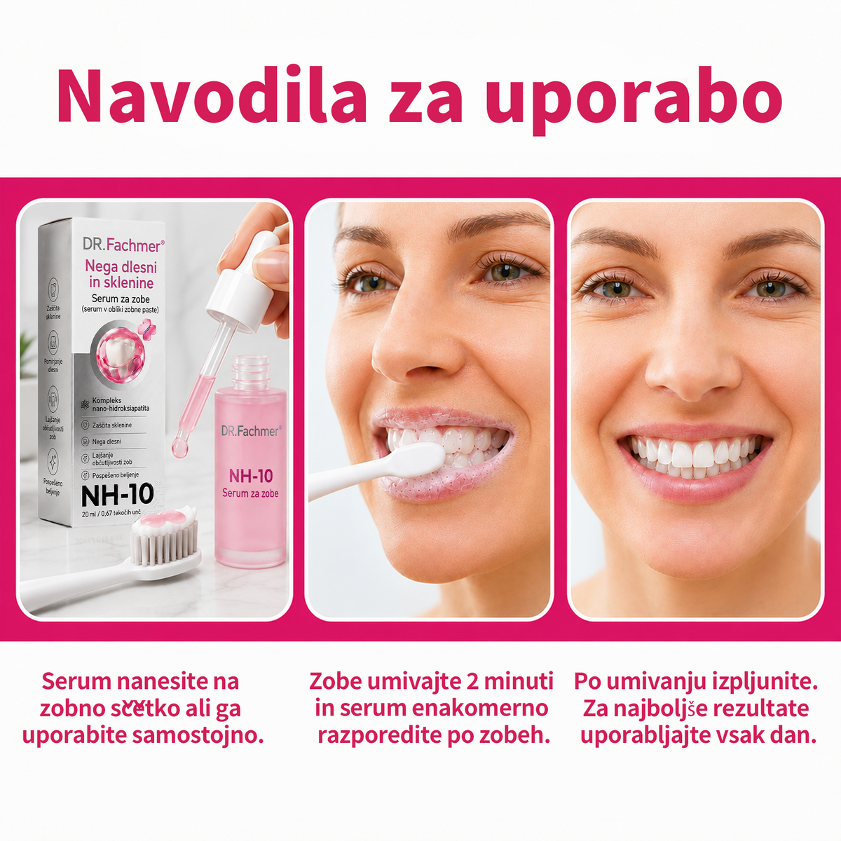 💖DR.Fachmer® Thismile NH-10 zobna pasta-serum za zobno sklenino in dlesni – napredna terapija 💖