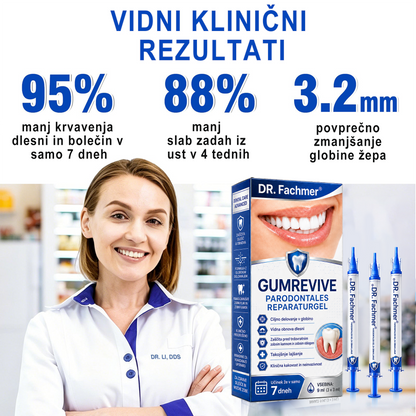 🇸🇮 DR. Fachmer® 🤍 GumRevive parodontalni obnovitveni gel 🤍
